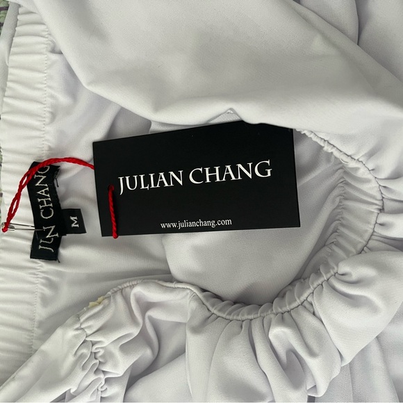 Julian Chang White Tube Top Kika M strapless - Picture 2 of 5